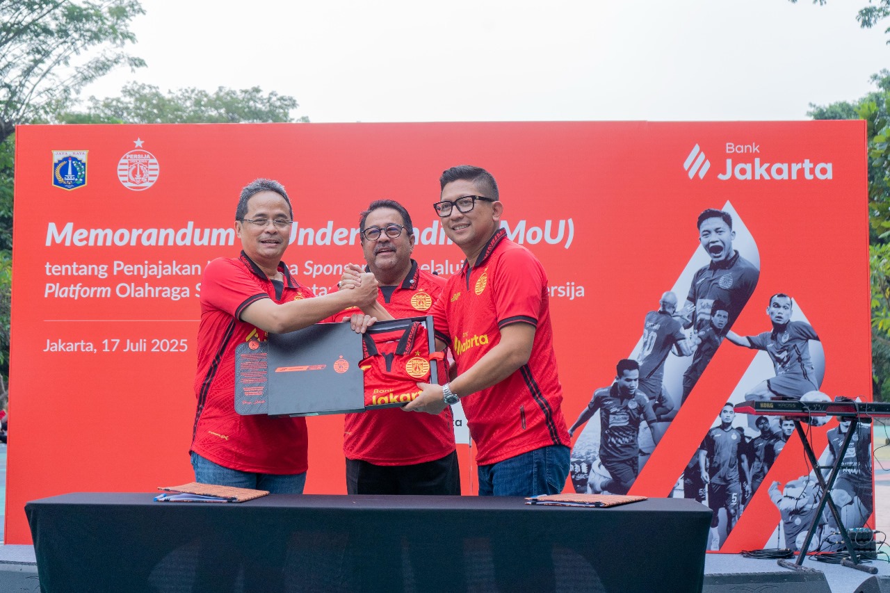 Gandeng Persija, Bank Jakarta Perkuat Ekosistem Sepak Bola Ibu Kota
